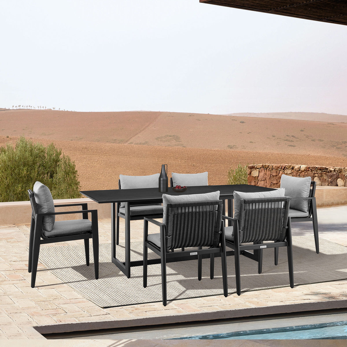Grand - Outdoor Patio Dining Table Set