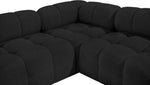 Ames - 5 Piece Fabric Modular Corner Sectional