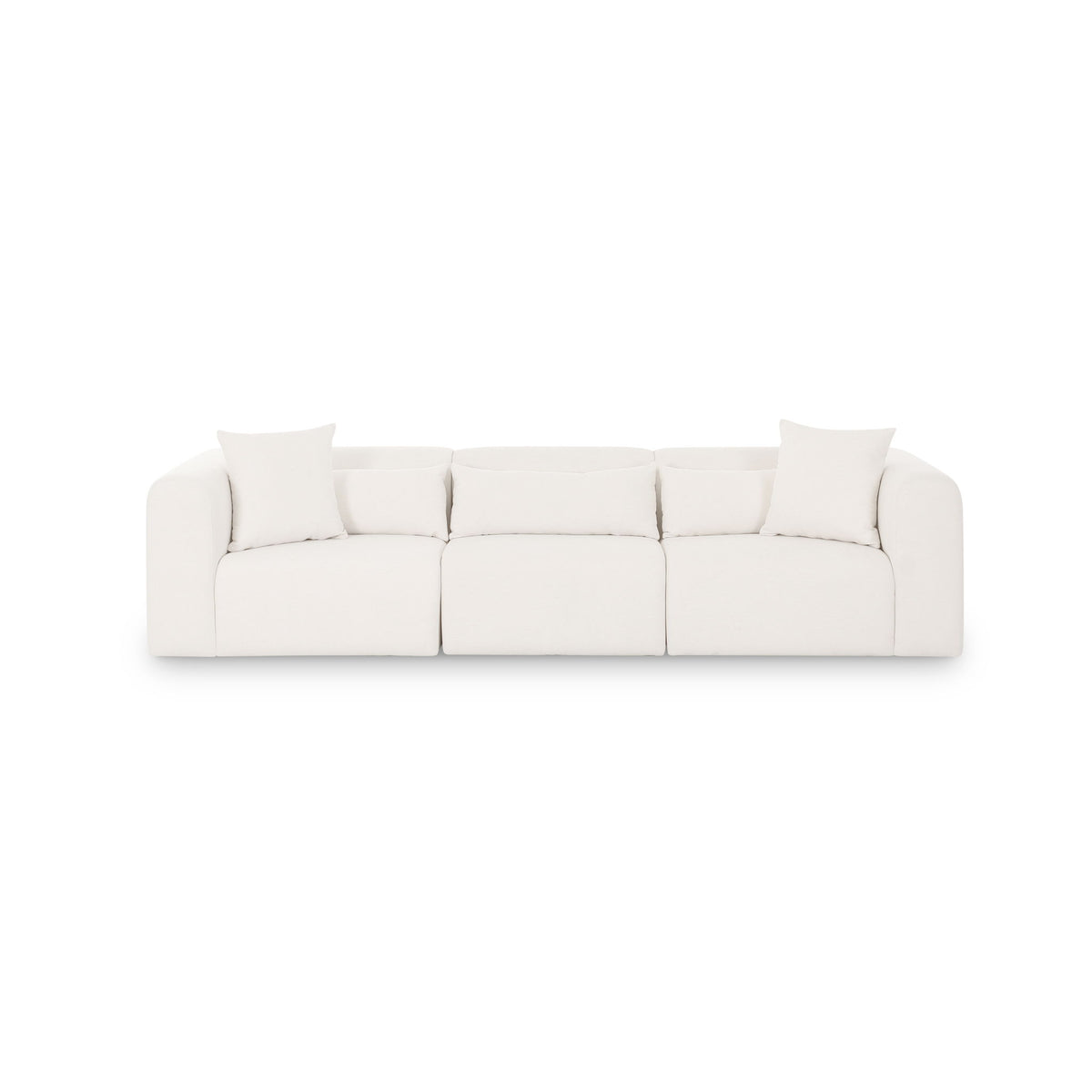 Tarra - Chenille Modular Sofa - Cream