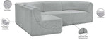 Ollie - 4 Piece Modular Sectional