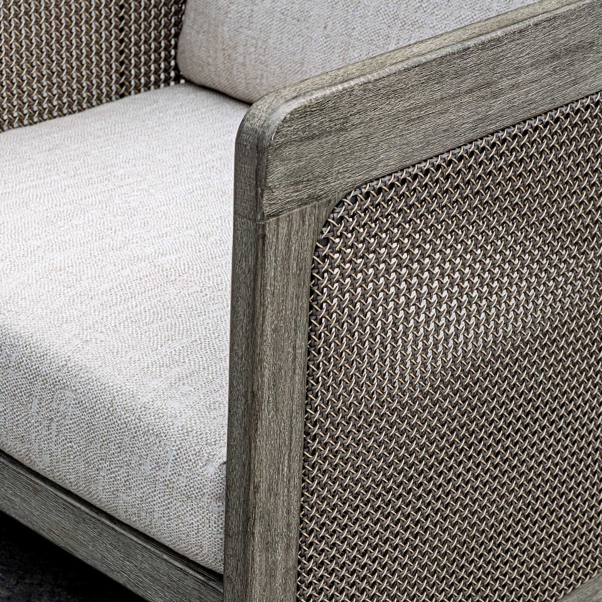 Dartmoor - Outdoor Barrel Chair - Weathered Gray