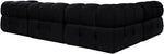 Orin - Fabric Velvet 4 Piece Modular Sectional