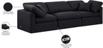 Indulge - Linen 3 Seat Modular Sofa