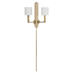 Commune - 2 Light Sconce - Brass