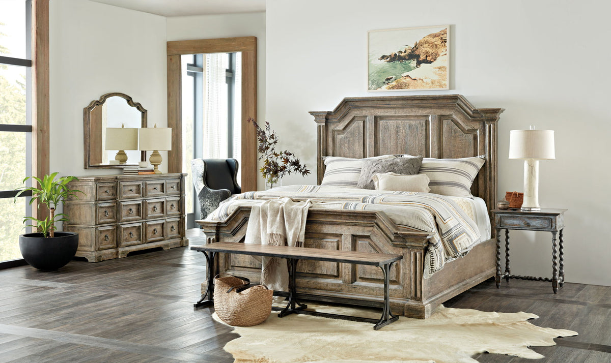 La Grange - Von Rosenberg Bed Bench - Light Brown