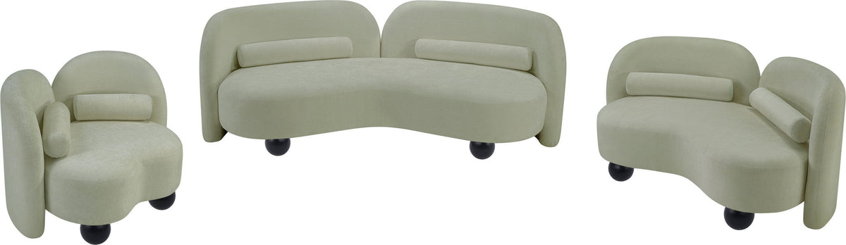Daphne - Chenille Loveseat