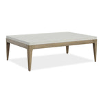 Linen Coffee Table - White