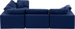 Comfy - 4 Piece Velvet Modular Sectional