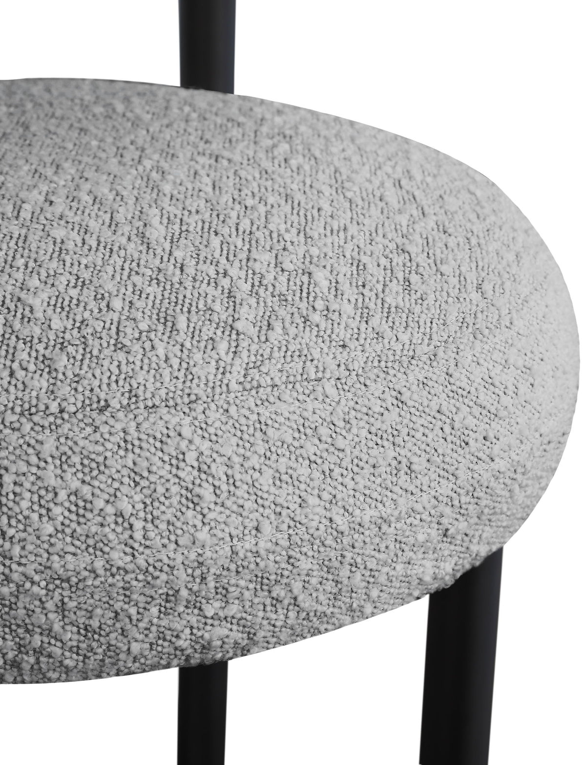 Bordeaux - Stool With Black Legs (Set of 2)