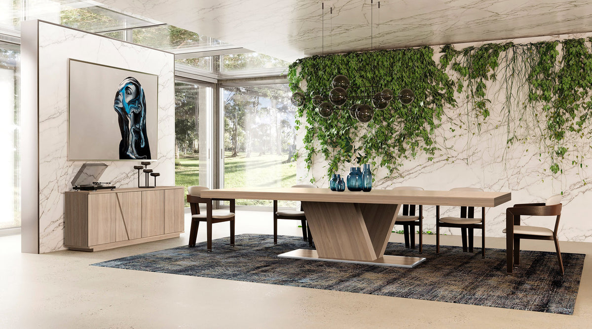 Victoria - Italian Modern Walnut Caracalla Buffet by VIG Furniture - View 2
