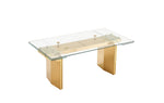 Nassim - Glam Glass Extendable Dining Table by VIG Furniture - View 2