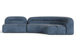 Forman - Modern Blue Fabric Modular Sectional Sofa-2-Piece Sectional by VIG Furniture - View 2