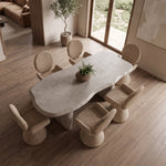 Nouveau Slone - Modern Beige Concrete Dining Table by VIG Furniture - View 6