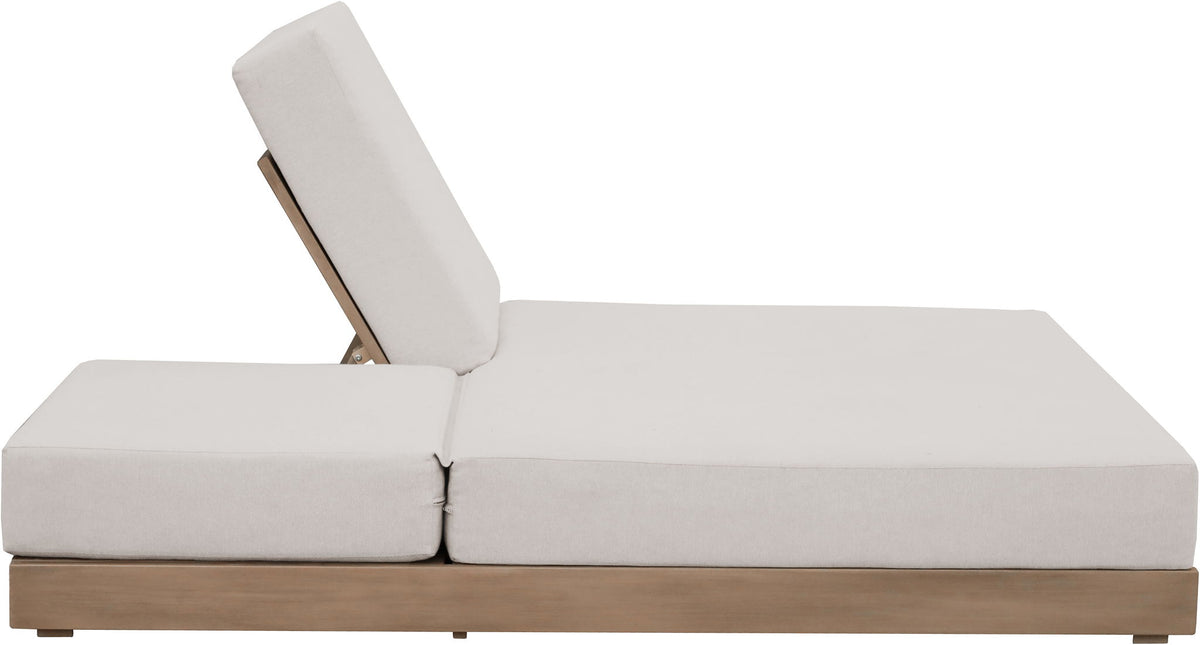 Solace - Olefin Performance Fabric Outdoor Patio Double Lounge Chair