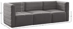 Quincy - Modular 3 Seat Sofa