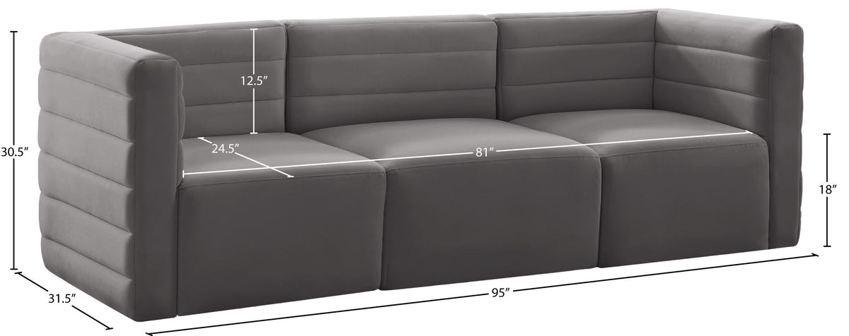 Quincy - Modular 3 Seat Sofa