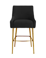 Beatrix - Pleated Velvet Stool