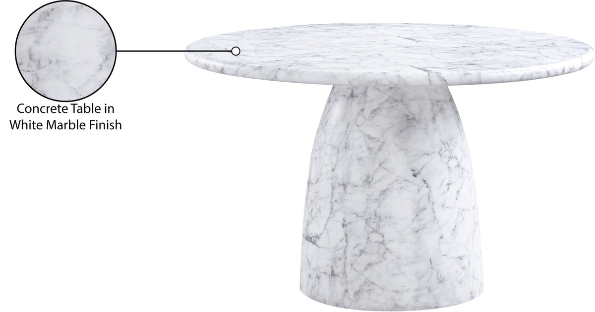 Cosenza - Round Concrete Dining Table