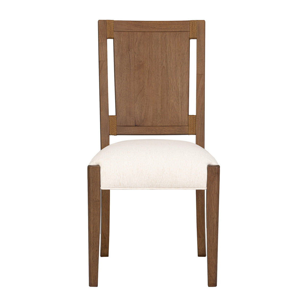 Lincoln - Upholstered Dining Chair - Warm Walnut / Milk