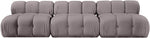 Orin - Velvet 3 Piece Modular Sofa