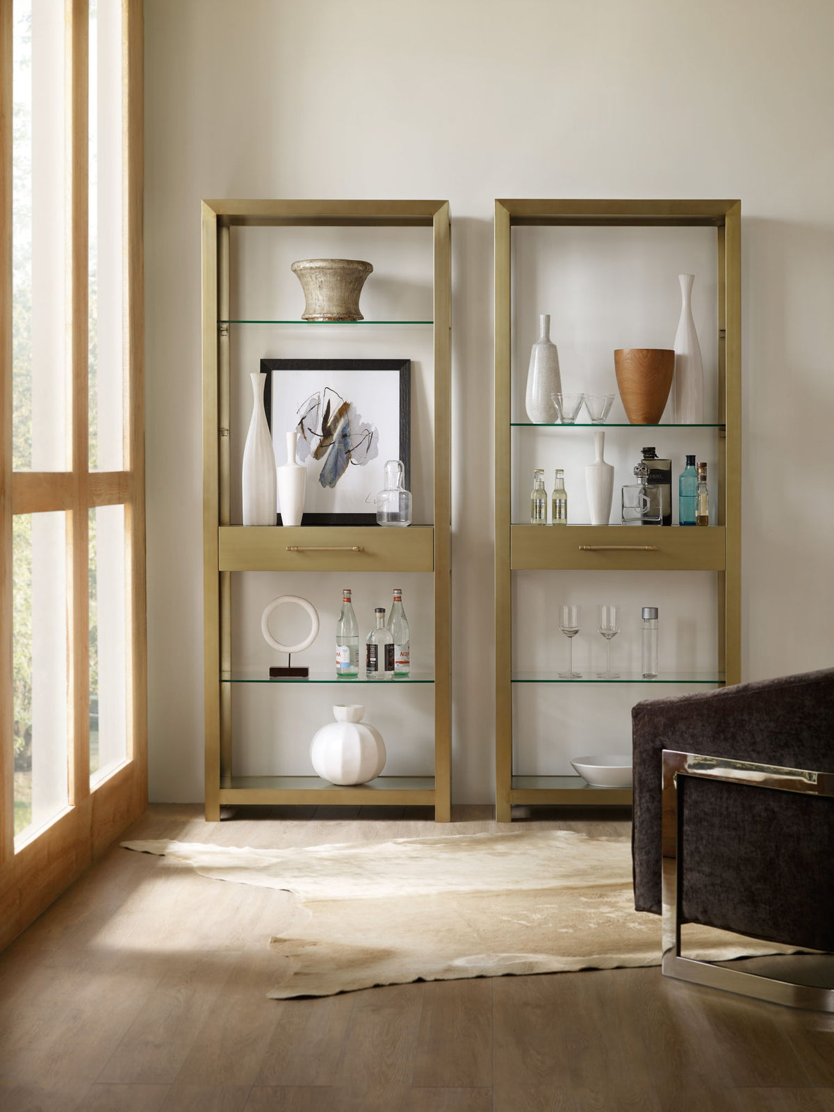Curata - Bunching Bookcase - Light Brown