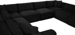 Shaggy - 8 Piece Modular U-Shaped Sectional
