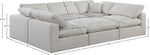 Comfy - 6 Piece Linen Sectional