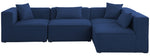 Cube - Linen 4 Piece Modular Corner Sectional