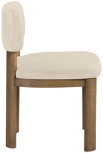 Paloma - Vegan Leather Upholstered Dining Chair (Set of 2) - Brown Frame