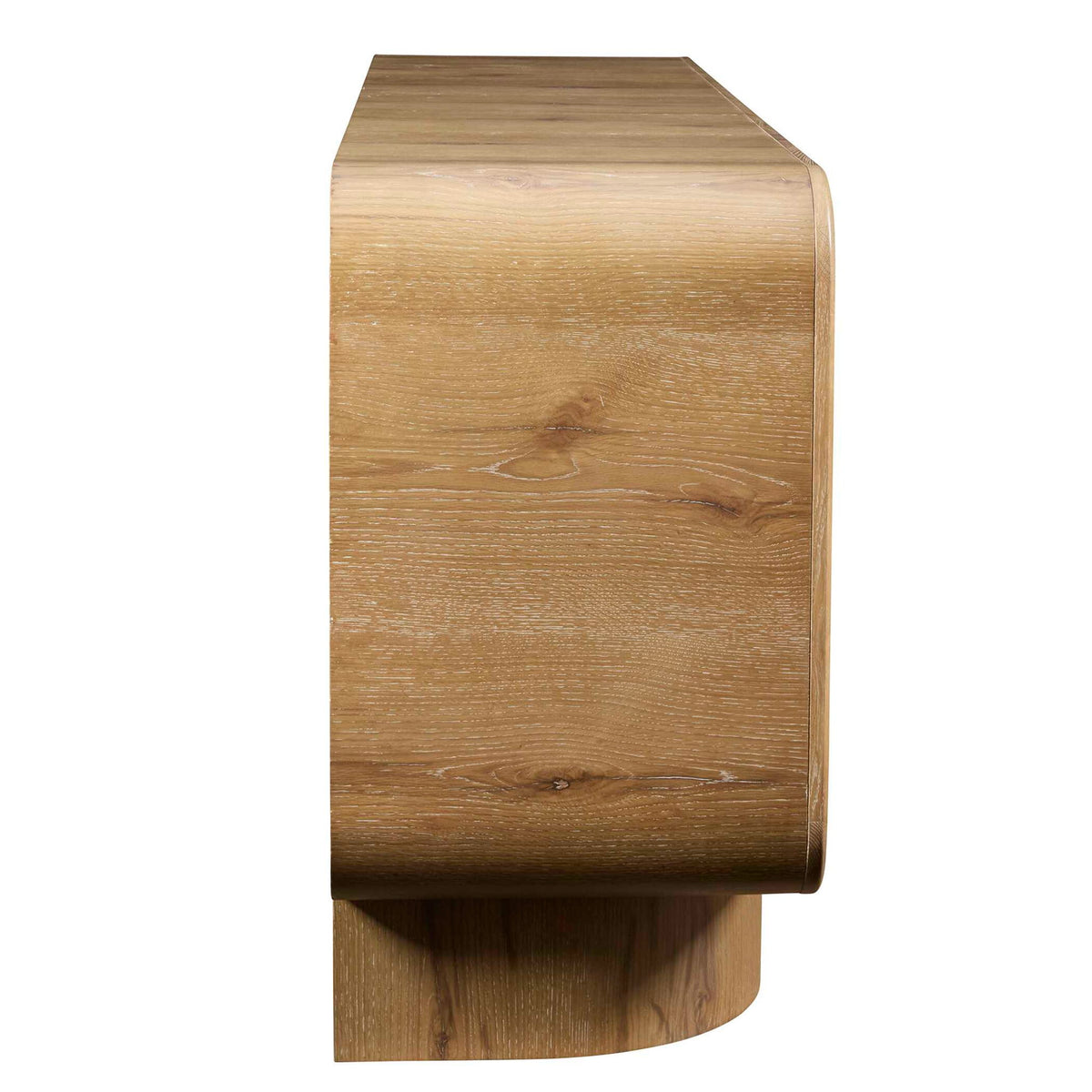 Forest Rings - Lighted 3 Door Cabinet - Light Brown