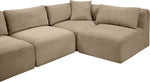 Shaggy - Fabric 6 Piece Modular U-Shaped Sectional