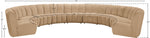 Infinity - 9 Piece Modular Sectional - Camel