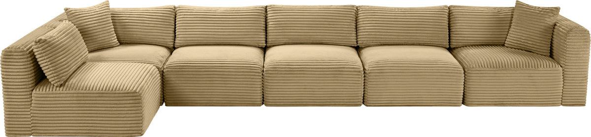 Shaggy - 6 Piece Modular Sectional
