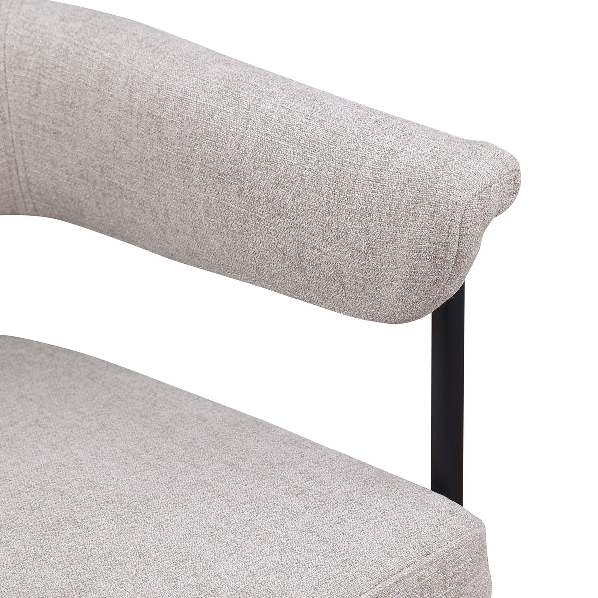 Malin - Linen Dining Chair (Set of 2) - Taupe