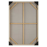 Remedy - Hand Painted Modern Canvas - Brown / Gray / White / Woodtone