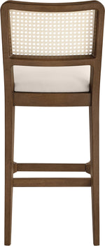 Atrium - Upholstered Bar Stool (Set of 2) - Brushed Brown Frame