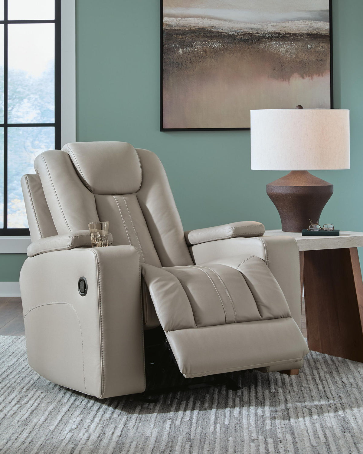 Elevate Edges - Glider Recliner - Coin