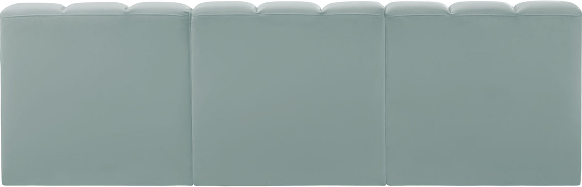 Arc - Faux Leather 3 Seats Modular Sofa