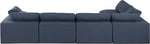 Comfy - 5 Piece Linen Modular Sectional