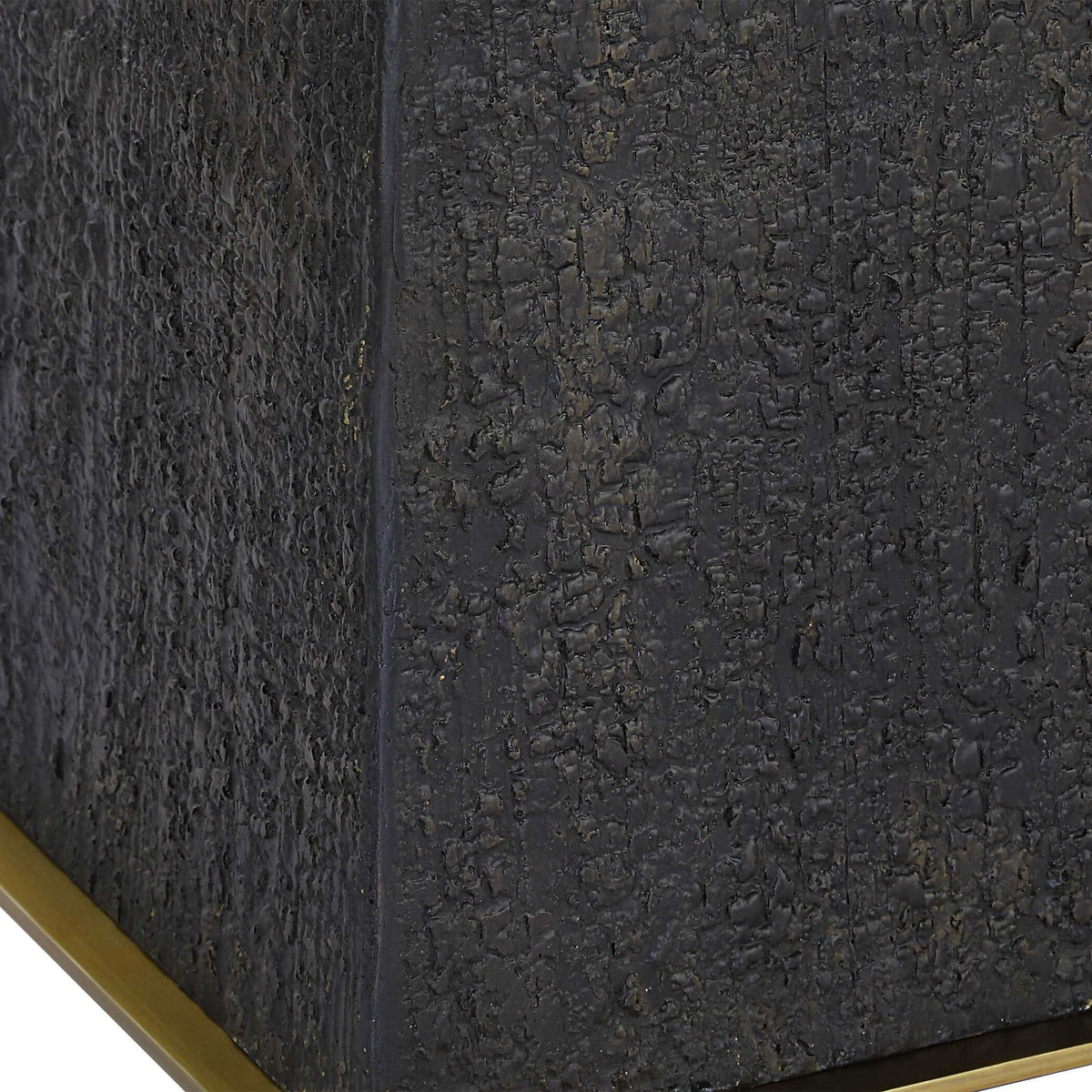 Lathey - Tapered Floor Lamp - Black