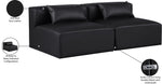 Cube - Modular 2 Seat Armless Sofa