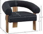 Winston - Accent Chair With Natural Legs