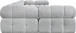 Ames - 7 Piece Boucle Fabric Modular Sectional
