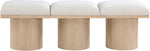 Pavilion - 3 Piece Modular Bench With Natural Base