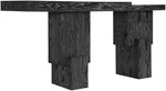 Anzio - Oak Veneer And Solid Wood Console Table