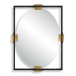 Clutch - Mirror - Black / Brass / Gold