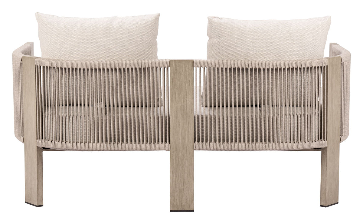 Sunlit Springs - Sofa - Gray / Light Brown