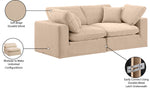 Comfy - Velvet Modular Sofa 2 Seats