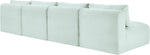 Shaggy - 4 Seat Modular Armless Sofa