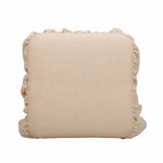 Gertrude - Performance Linen Skirted Ottoman - Yellow
